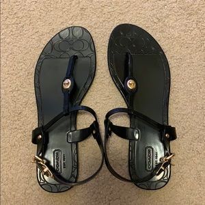 Coach Jelly Thong Sandals